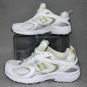 New Balance 408 Sneakers Women Sz 10 Men 8.5 Green/White‎ Running Shoes CW408WL